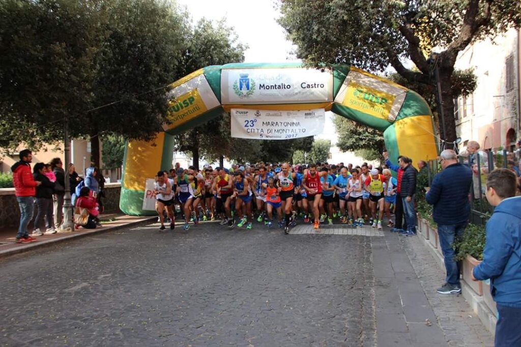 Domenica 14 novembre al via la 27esima Maratonina Città di Montalto